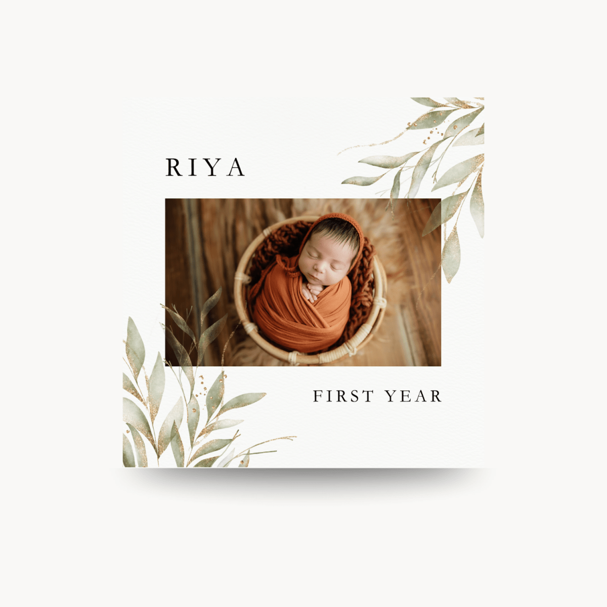 Baby First Year Photobook - Memories InsiteBABY YEAR BOOK-1